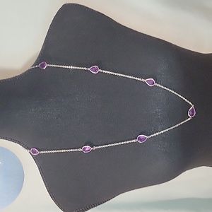 Vintage purple necklace